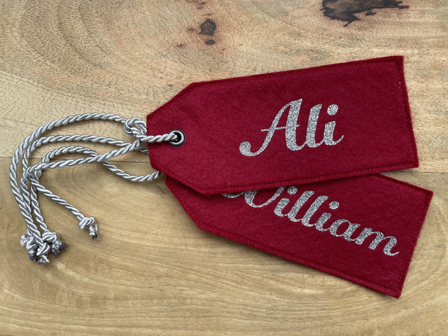 Personalised Luggage Tags