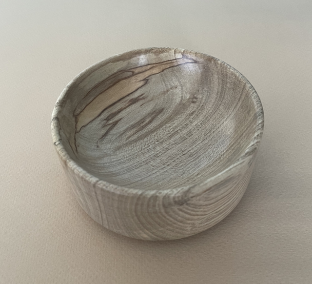 Spalted Holly dish