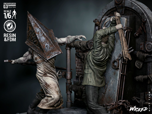 DIORAMA SILENT HILL 2 série Gaming