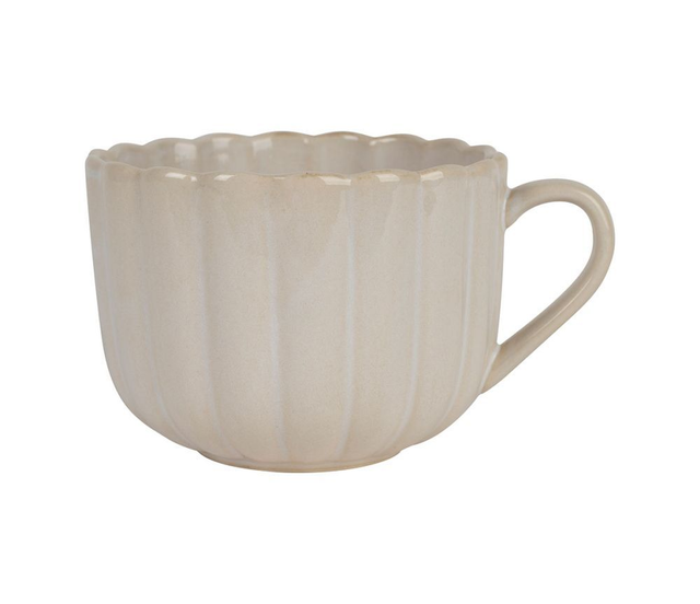 Tasse déjeuner ROMANCERO écru 50cl