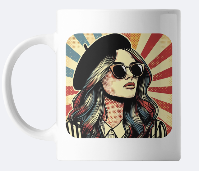 Mug  collection rétro &quot; retro one &quot; 