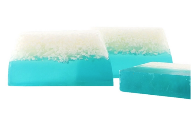 Savon à la glycérine "Fleur de coton"