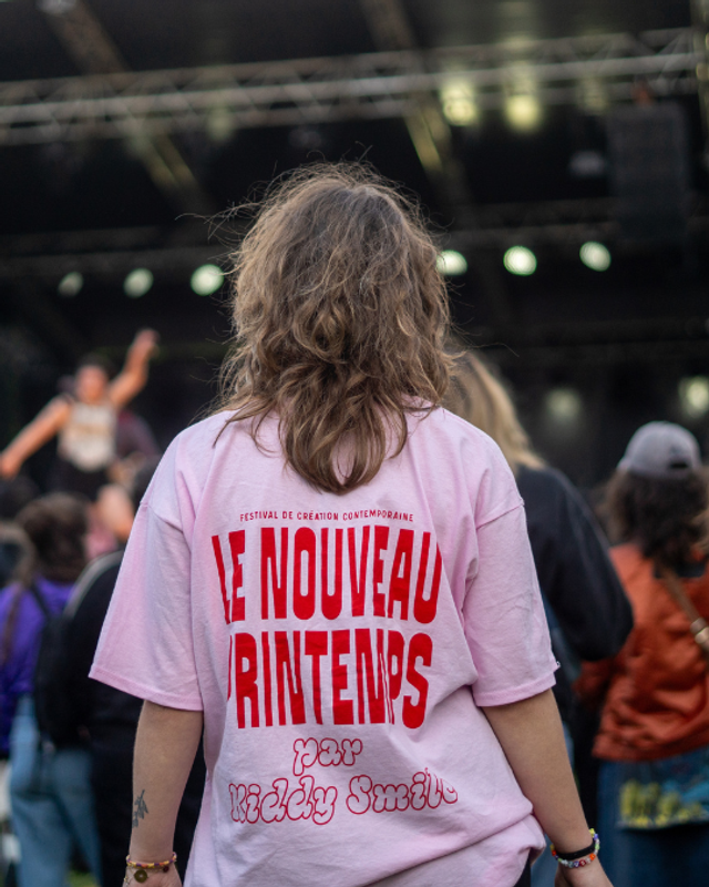 Tee-shirt Le Nouveau Printemps par Kiddy Smile (rose) 