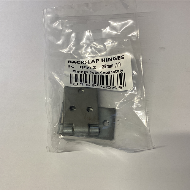 Backflap hinge 25mm 0159406