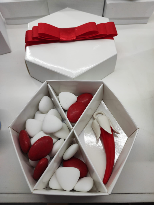 Mini confettata con applicazione