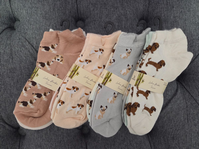 Dog Bamboo Trainer Socks
