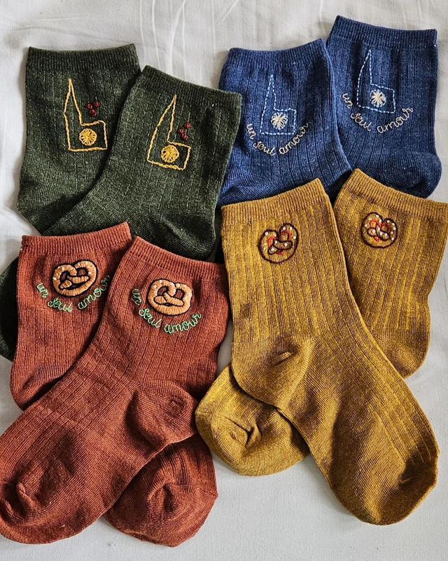Chaussettes - Collection Strasbourg