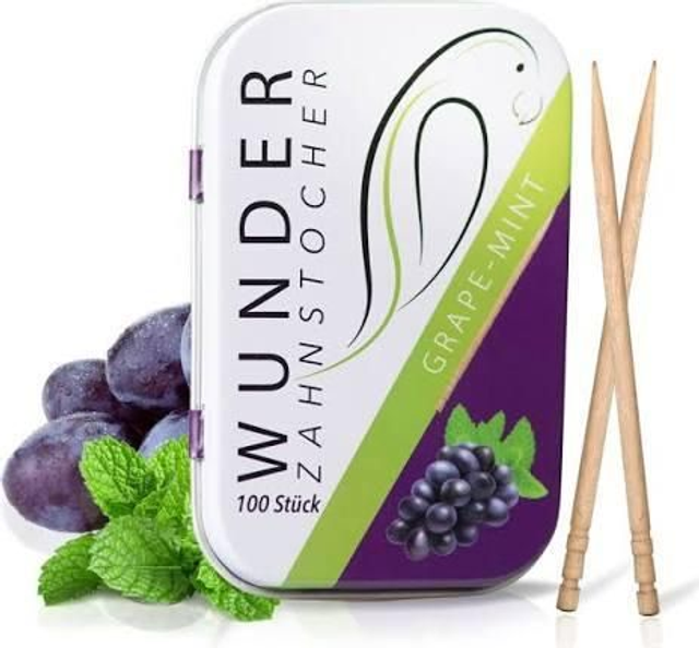 Wunder Zahnstocher Grape Mint