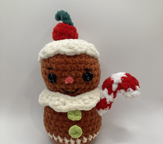 Bonhomme de neige pain d’épices 