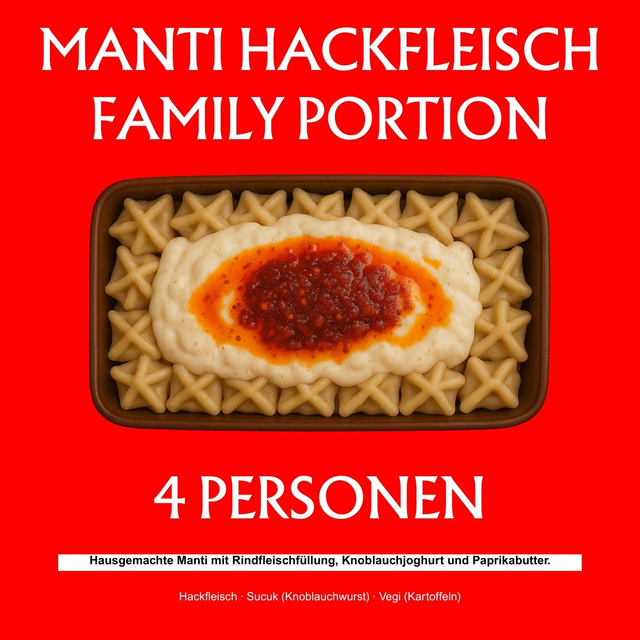 Manti Hackfleisch Family 