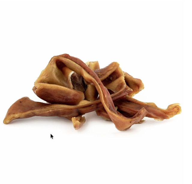Bandes oreilles de porc 100g
