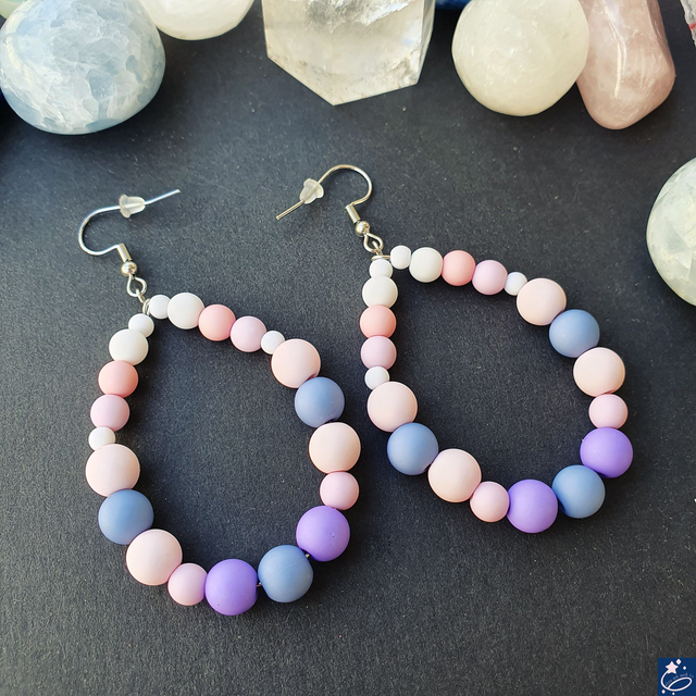 Boucles d&#039;oreilles sirènes gouttes