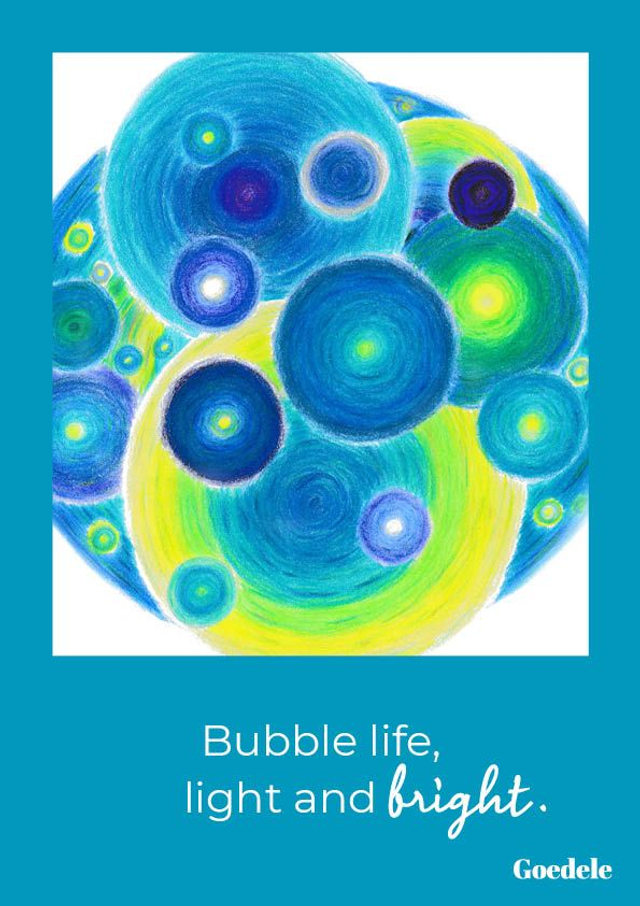 Poster A4 Bubble