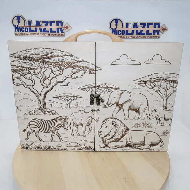 Butaï décor savane A4