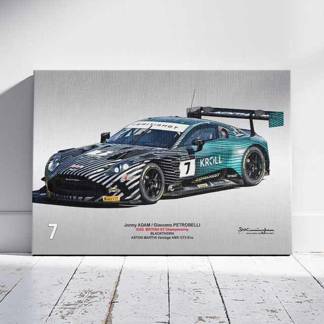 C250407 Aston Martin AMR Vantage GT3EVO British GT 25 Blackthorn #7 DNPK _ICA8874