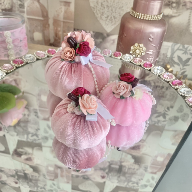 Tickled Rose Pink Pumpkin Patch Set