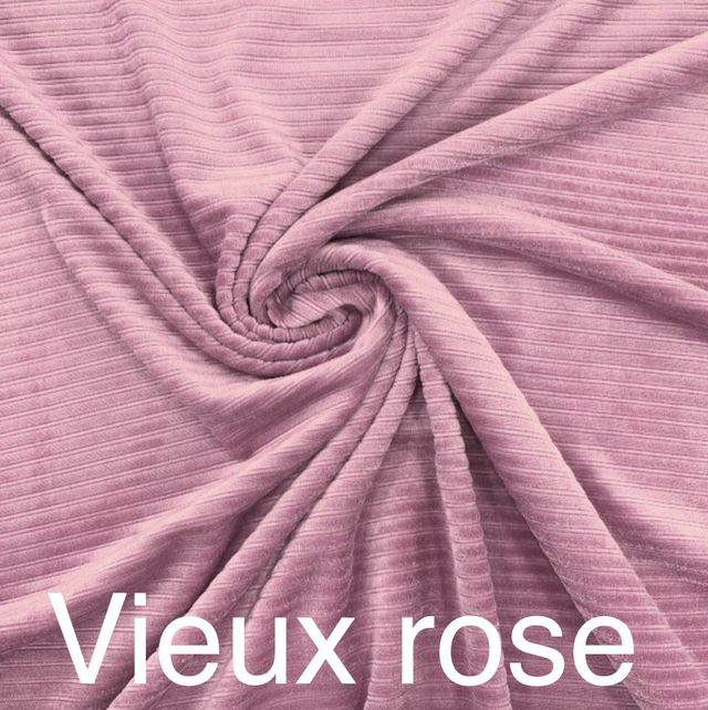 velours vieux rose