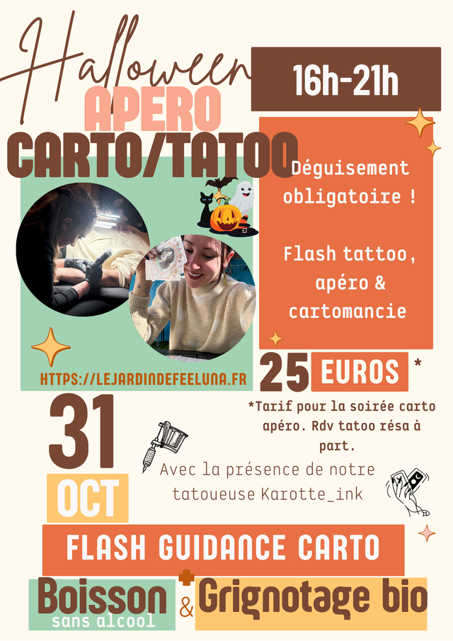 Vendredi 31 Octobre 16h-21h SPECIALE HALLOWEEN