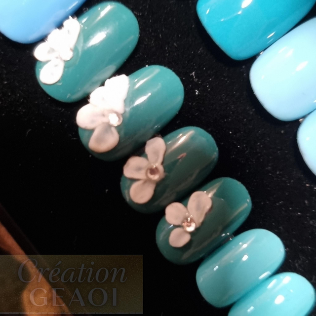 Nébuleuse en bleue little oval S