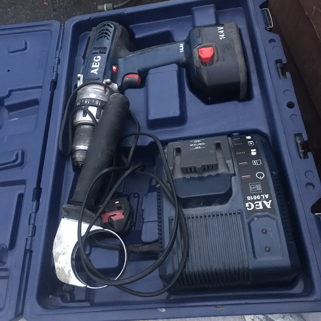 Sold - AEG Battery Drill  - 14V - M20