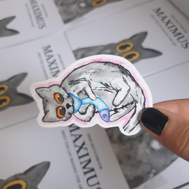 Maximus "Max's Toys" Sticker