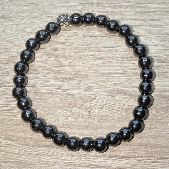 Bracelet "Hématite" 6mm BR-022