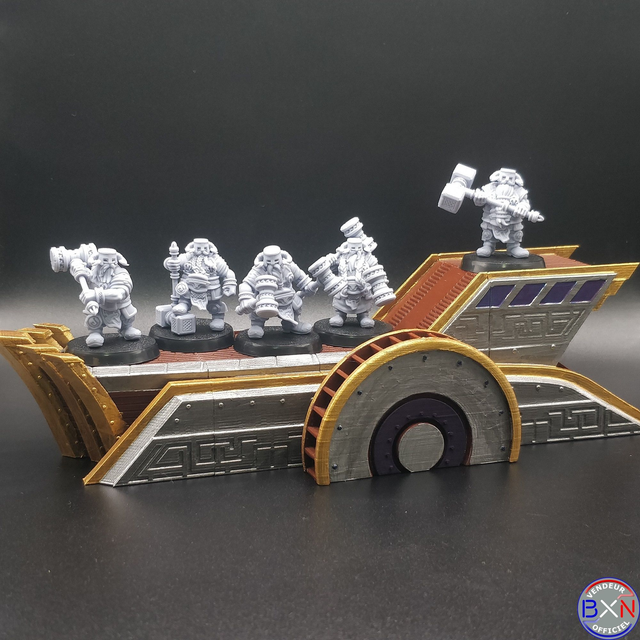 Les Guerriers Nains : Pack 04 - Jeu de role - RPG - Miniature