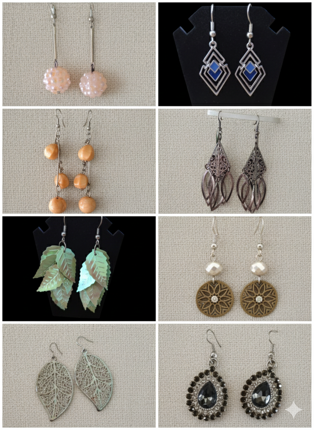 Boucles d'oreilles suspendues