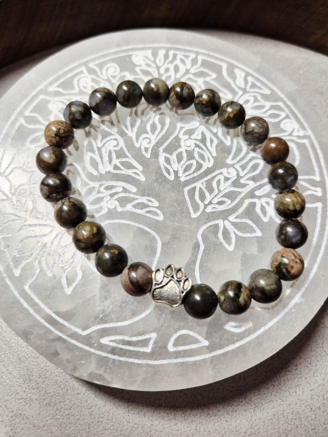 Bracelet élastique ATACAMA – Libérite bleue