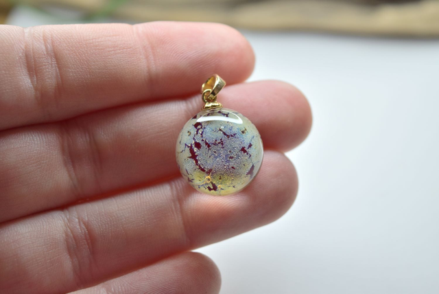 PENDENTIF GALAXIE MONTURE OR N°11