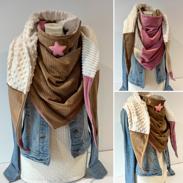 Maxi Chèche Double Patchwork 343