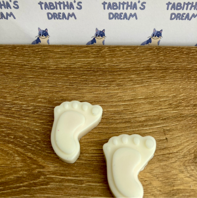 Baby Shower Gender Reveal Baby Feet Wax Melts Custom order