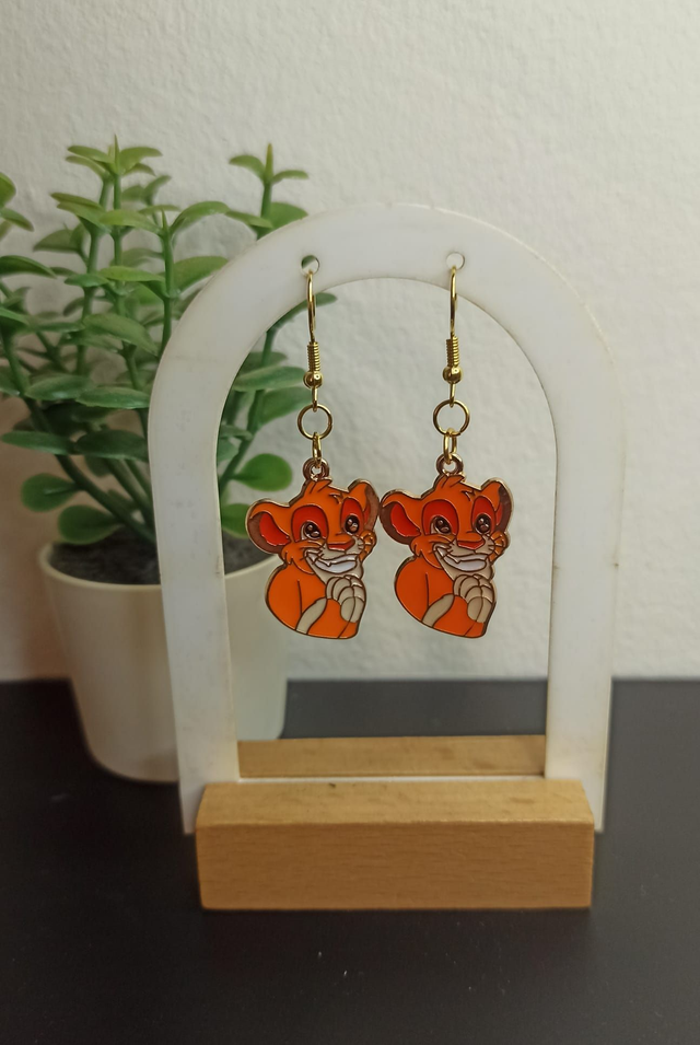 Roi lion - Boucle d&#039;oreille