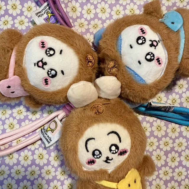 Chiikawa inspired plush pendant keychain 3 to choose