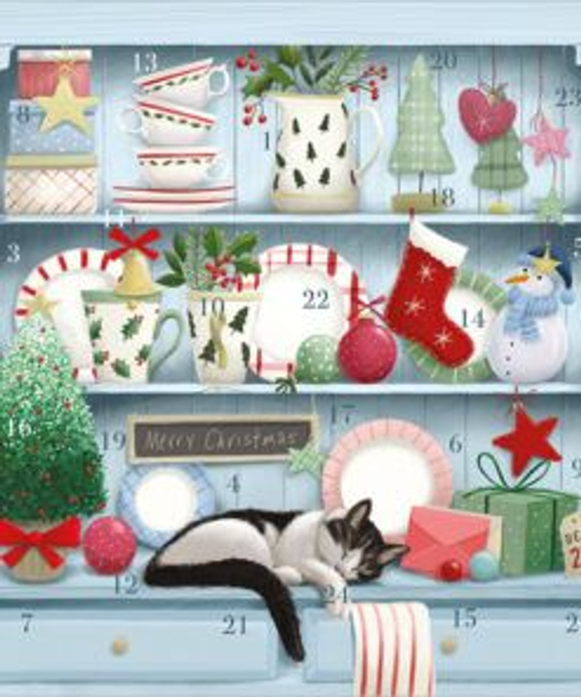 X ADC005 Christmas Dresser Advent Card 
