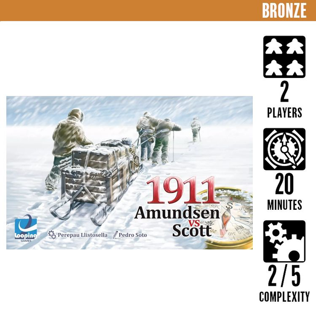 1911: Amundsen Vs Scott (Bronze Rental Deposit)