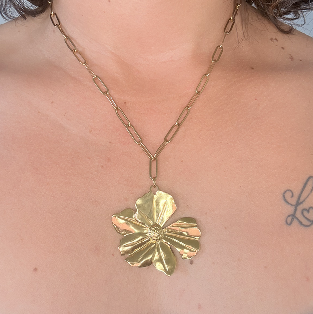 Collier Fleur D’Or