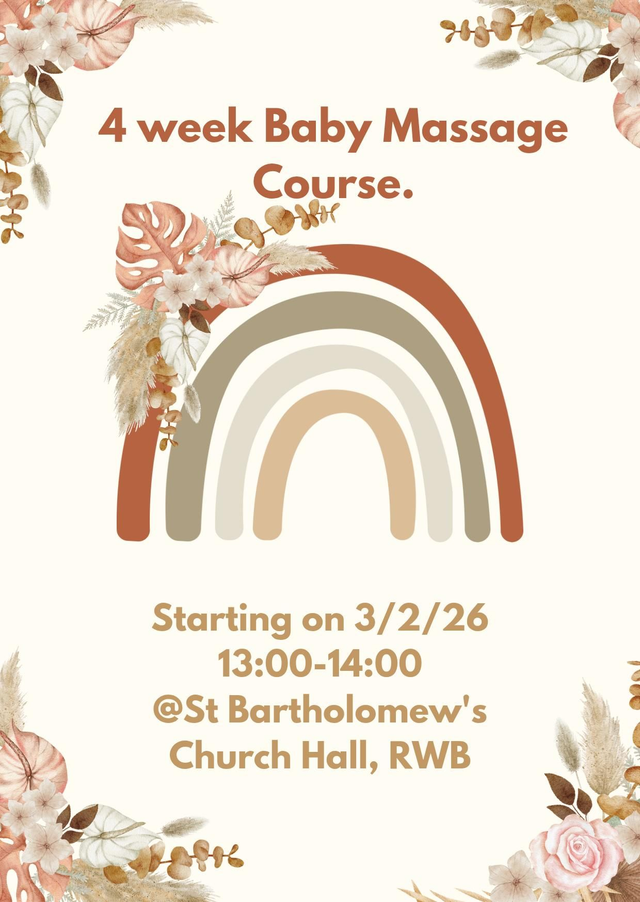 Wootton Bassett baby massage course (3/2/26)