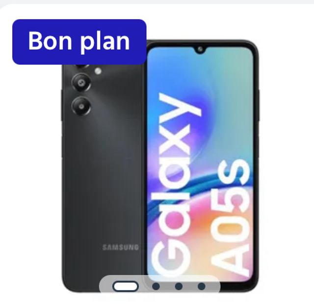 Samsung Galaxy A05s 128go noir 4G
