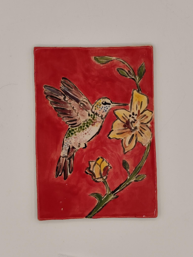 Plaque de maison avec dessin