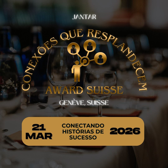 Jantar acompanhante Award Suisse