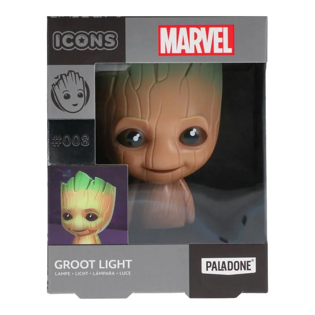 Groot - Guardiani della Galassia - Icon Light 🌳💡