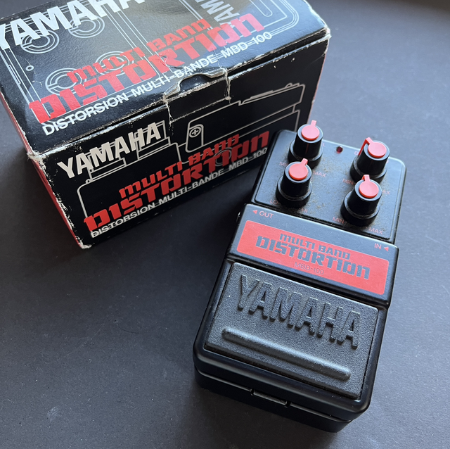 RARE 1990&#039;s Yamaha MBD-100 Multi Band Distortion Pedal – Precision Tone Shaping with Independent Frequency Control (NOS Condition with Original Box)