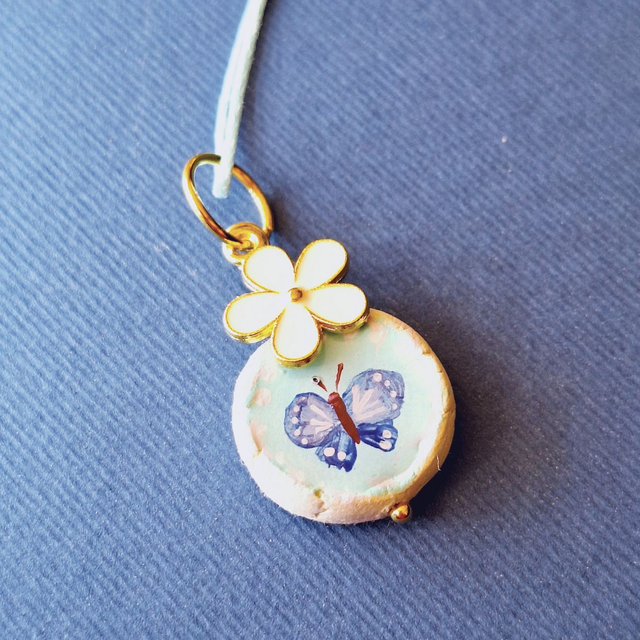 Collane "Piccoli Amici" - farfalla - api