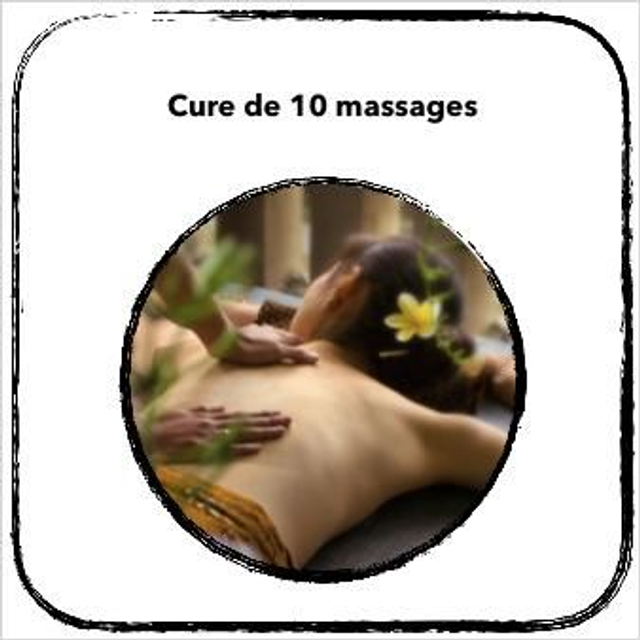 Cure 10 Massages avec Emmanuel
