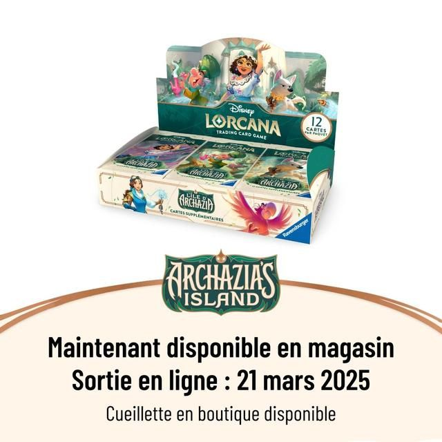 Disney Lorcana - Booster L'Ile d'Archazia