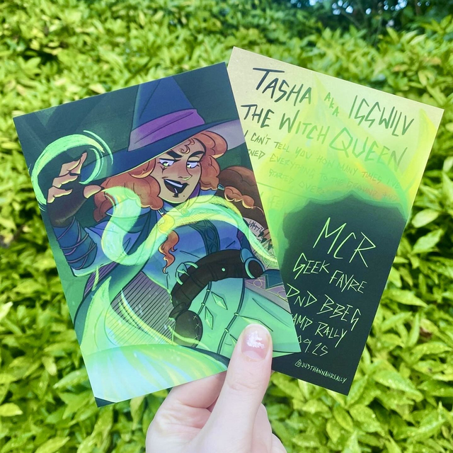 *LIMITED EDITION* Tasha The Witch Queen A6 Print