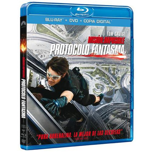 Misión:Imposible Protocolo Fantasma BLU-RAY+no incluye DVD USADO