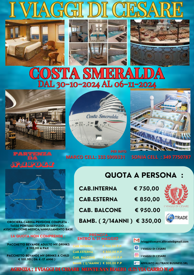 CROCIERA COSTA SMERALDA 