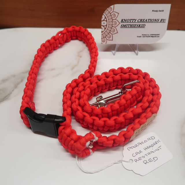 Paracord Headrest Restraint